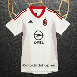 Camiseta AC Milan Segunda Retro 2002-2003
