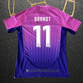 Camiseta Alemania Jugador Brandt Segunda Eurocopa 2024
