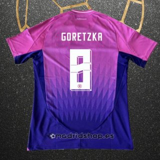 Camiseta Alemania Jugador Goretzka Segunda Eurocopa 2024