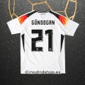 Camiseta Alemania Jugador Gundogan Primera Eurocopa 2024