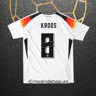 Camiseta Alemania Jugador Kroos Primera Eurocopa 2024