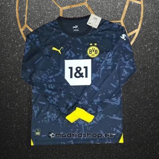 Camiseta Borussia Dortmund Segunda Manga Larga 23-24