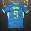 Camiseta Brasil Jugador Casemiro Segunda 2024