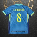 Camiseta Brasil Jugador L.Paqueta Segunda 2024