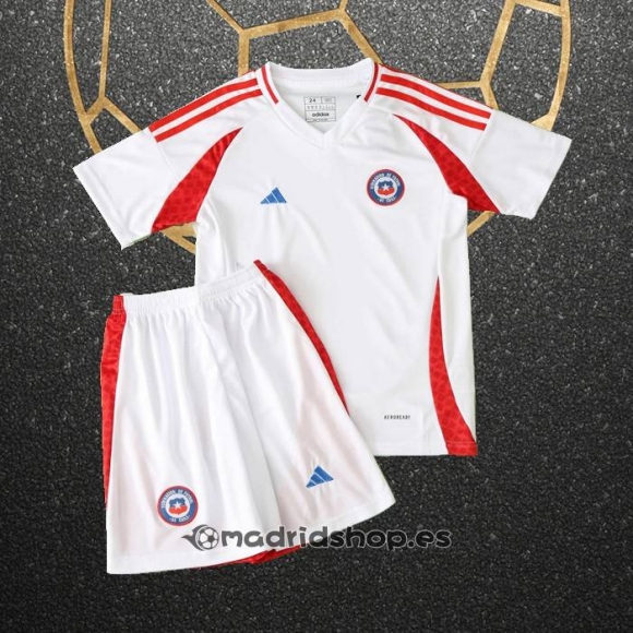 Camiseta Chile Segunda Nino 2024