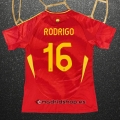 Camiseta Espana Jugador Rodrigo Primera Eurocopa 2024