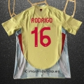 Camiseta Espana Jugador Rodrigo Segunda Eurocopa 2024