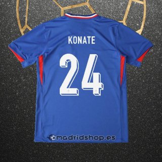 Camiseta Francia Jugador Konate Primera Eurocopa 2024