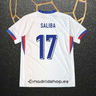 Camiseta Francia Jugador Saliba Segunda Eurocopa 2024