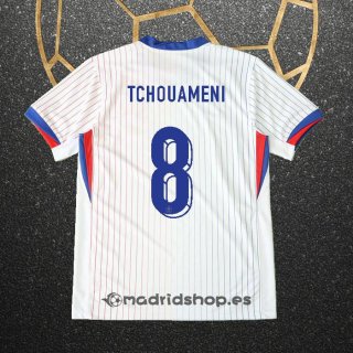 Camiseta Francia Jugador Tchouameni Segunda Eurocopa 2024