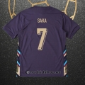 Camiseta Inglaterra Jugador Saka Segunda Eurocopa 2024