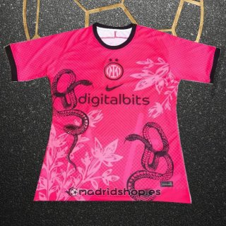 Tailandia Camiseta Inter Milan Dragon 24-25 Rosa
