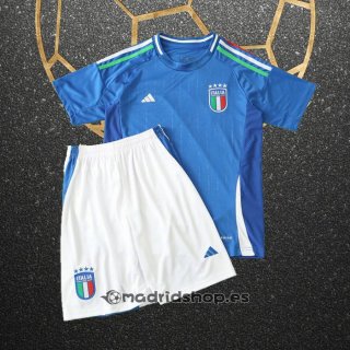 Camiseta Italia Primera Nino Eurocopa 2024