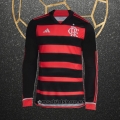 Camiseta Flamengo Primera Manga Larga 2024