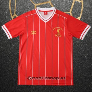 Camiseta Liverpool European Primera Retro 1983-1984