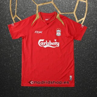 Camiseta Liverpool European Primera Retro 2005-2006