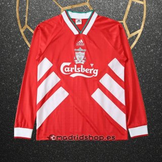 Camiseta Liverpool Primera Manga Larga Retro 1993-1995