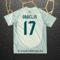 Camiseta Mexico Jugador Orbelin Segunda 2024