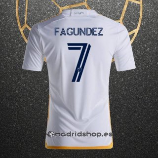 Camiseta Los Angeles Galaxy Jugador Fagundez Primera 24-25