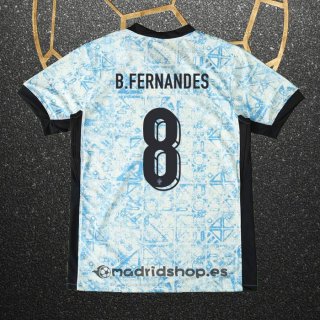 Camiseta Portugal Jugador B.Fernandes Segunda Eurocopa 2024