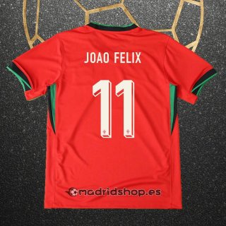 Camiseta Portugal Jugador Joao Felix Primera Eurocopa 2024