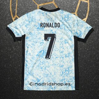 Camiseta Portugal Jugador Ronaldo Segunda Eurocopa 2024