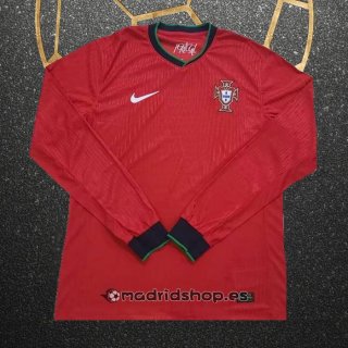 Camiseta Portugal Primera Manga Larga Eurocopa 2024