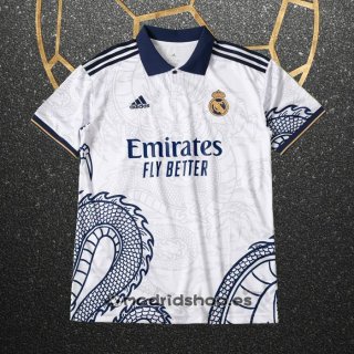 Camiseta Real Madrid Dragon 23-24 Blanco