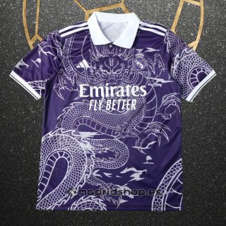 Camiseta Real Madrid Dragon 24-25 Purpura