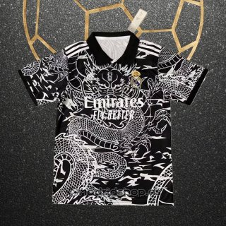 Camiseta Real Madrid Dragon 23-24 Negro