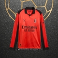 Camiseta AC Milan Cuarto Manga Larga 25-26