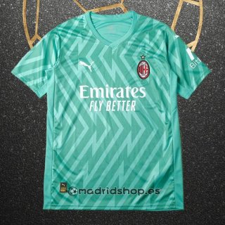 Camiseta AC Milan Portero 23-24 Verde