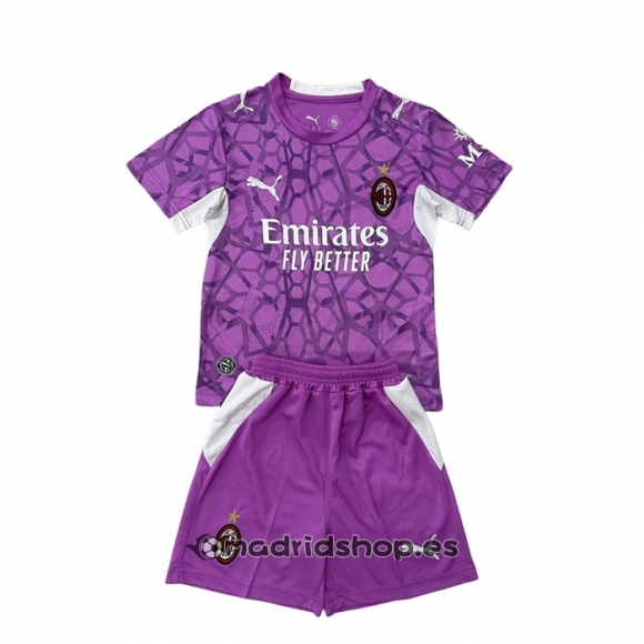 Camiseta AC Milan Portero Segunda Nino 26-27