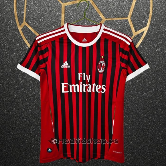 Camiseta AC Milan Primera Retro 11-12