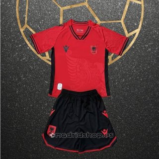 Camiseta Albania Primera Nino 25-26