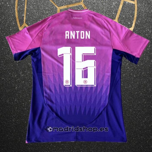 Camiseta Alemania Jugador Anton Segunda Eurocopa 2024