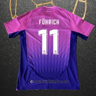 Camiseta Alemania Jugador Fuhrich Segunda Eurocopa 2024