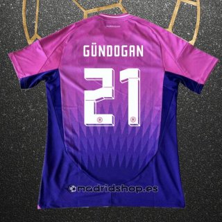 Camiseta Alemania Jugador Gundogan Segunda Eurocopa 2024