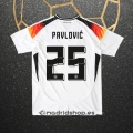 Camiseta Alemania Jugador Pavlovic Primera Eurocopa 2024