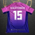 Camiseta Alemania Jugador Schlotterbeck Segunda Eurocopa 2024