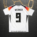 Camiseta Alemania Jugador Werner Primera Eurocopa 2024