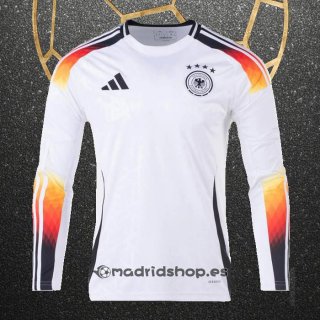 Camiseta Alemania Primera Manga Larga Eurocopa 2024