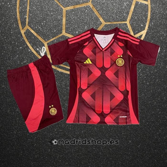 Camiseta Alemania Segunda Nino Euro 2025