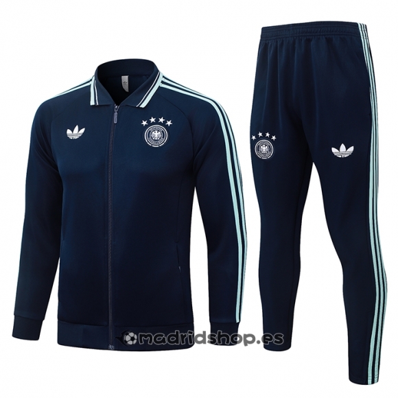 Chandal de Chaqueta del Alemania 26-27 Azul