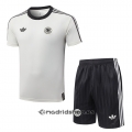 Chandal del Alemania Manga Corta 26-27 Crema - Pantalon Corto