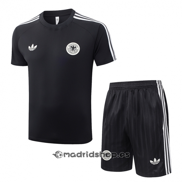 Chandal del Alemania Manga Corta 26-27 Negro - Pantalon Corto