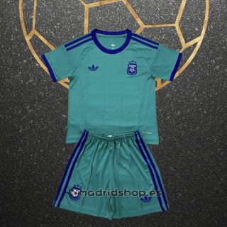 Camiseta Argentina Portero Segunda Nino 2026