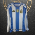 Camiseta Argentina Primera Manga Larga 2024