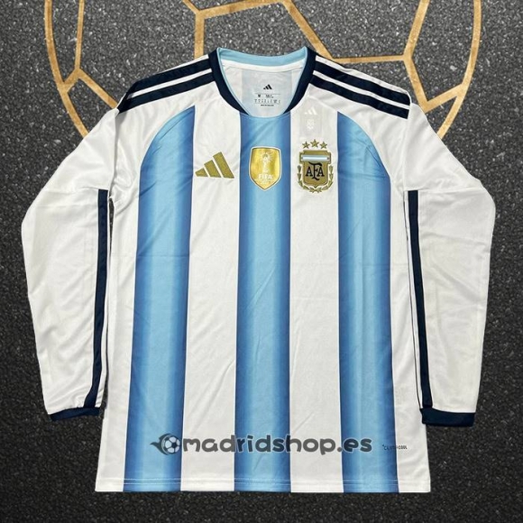 Camiseta Argentina Primera Manga Larga 2026