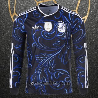 Camiseta Argentina Segunda Manga Larga 2026